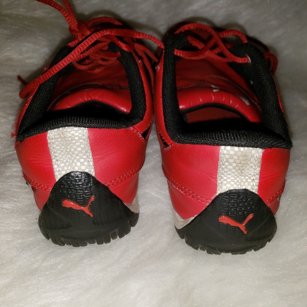 Puma Men/Kid Red Ferrari Sneakers Size 5 US 37kids - Picture 8 of 8